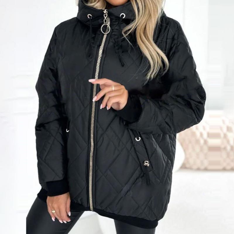 Imogen | Women's Quilted Jacket | Hooded · Eltrendio