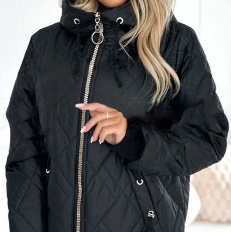 Imogen | Women's Quilted Jacket | Hooded · Eltrendio