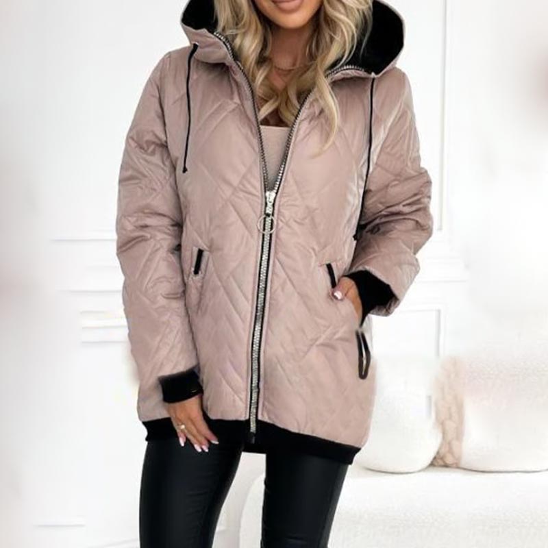 Imogen | Women's Quilted Jacket | Hooded · Eltrendio