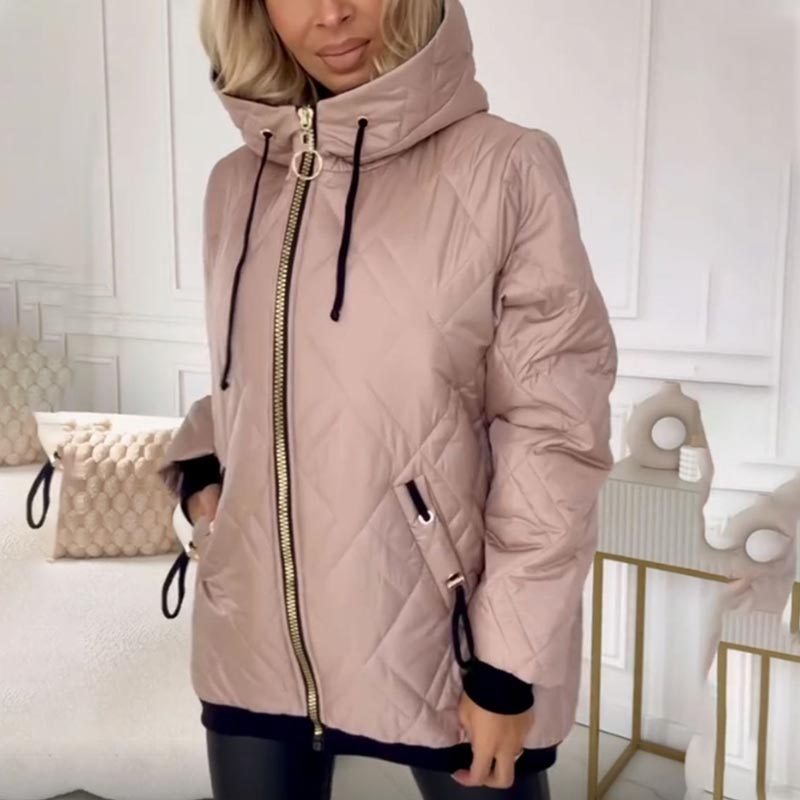 Imogen | Women's Quilted Jacket | Hooded · Eltrendio