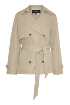 Imogen | Women's Short Trench Coat | Double-Breasted · Eltrendio