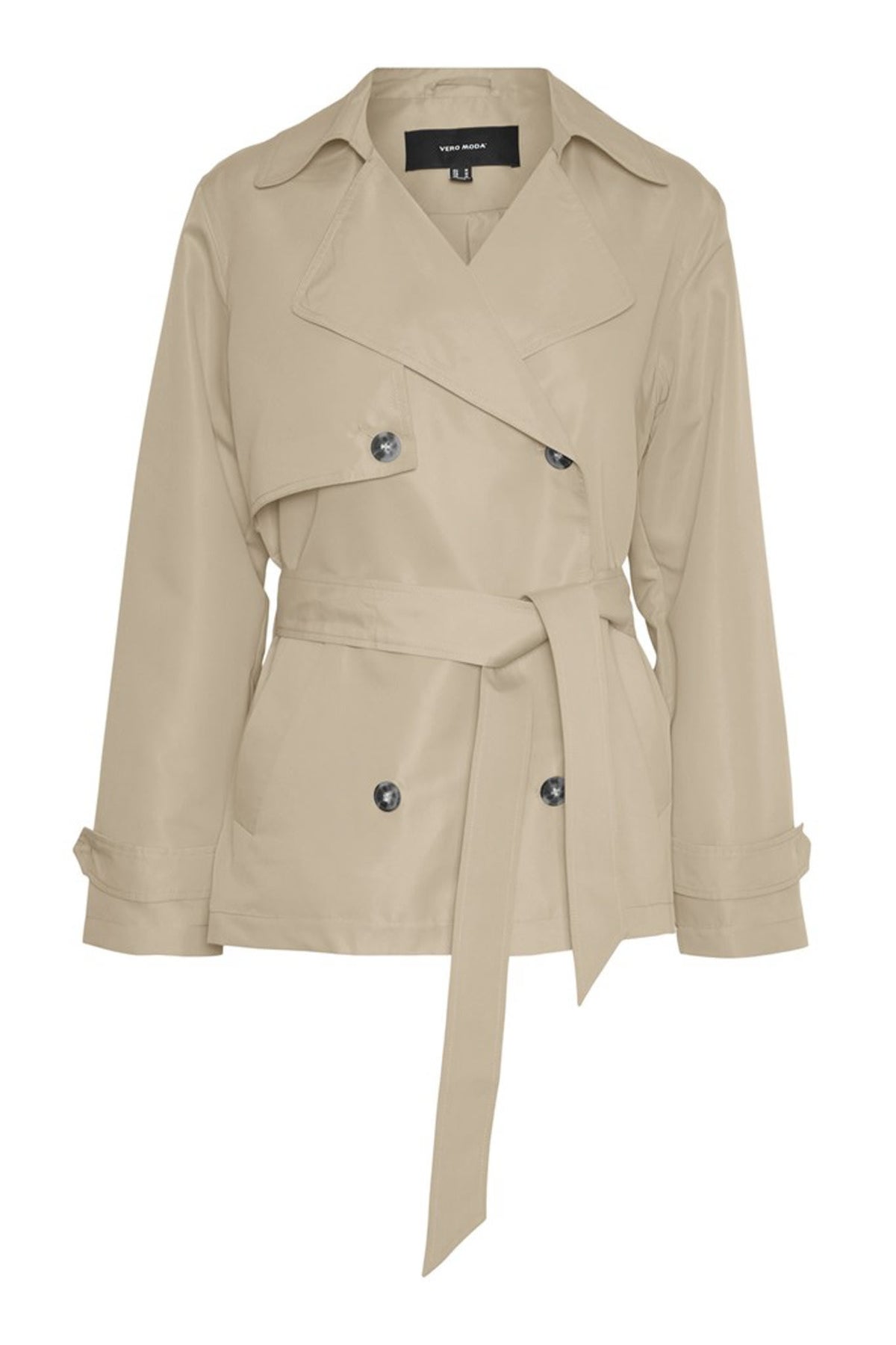 Imogen | Women's Short Trench Coat | Double-Breasted · Eltrendio