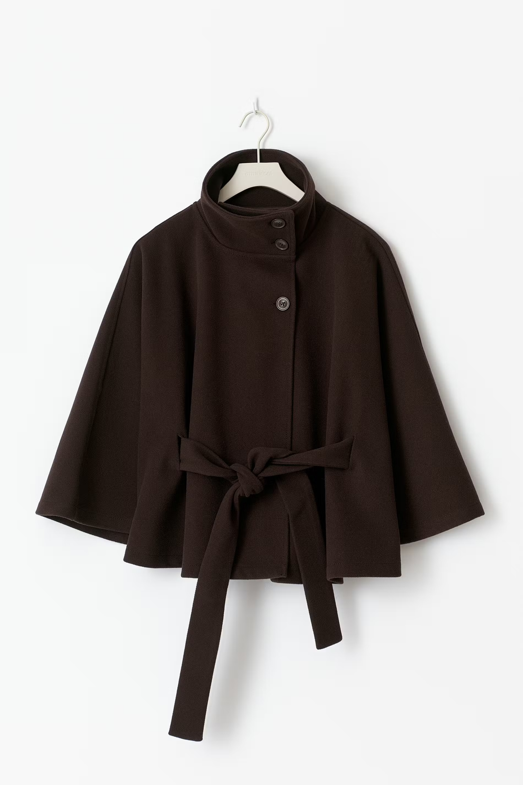 Isabelle | Women's Cape Coat | Belted Waist · Eltrendio