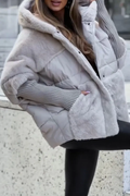 Isabelle | Women's Hooded Puffer Jacket | Ribbed Cuffs · Eltrendio