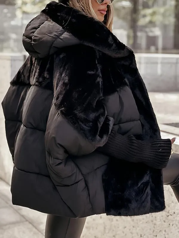 Isabelle | Women's Hooded Puffer Jacket | Ribbed Cuffs · Eltrendio