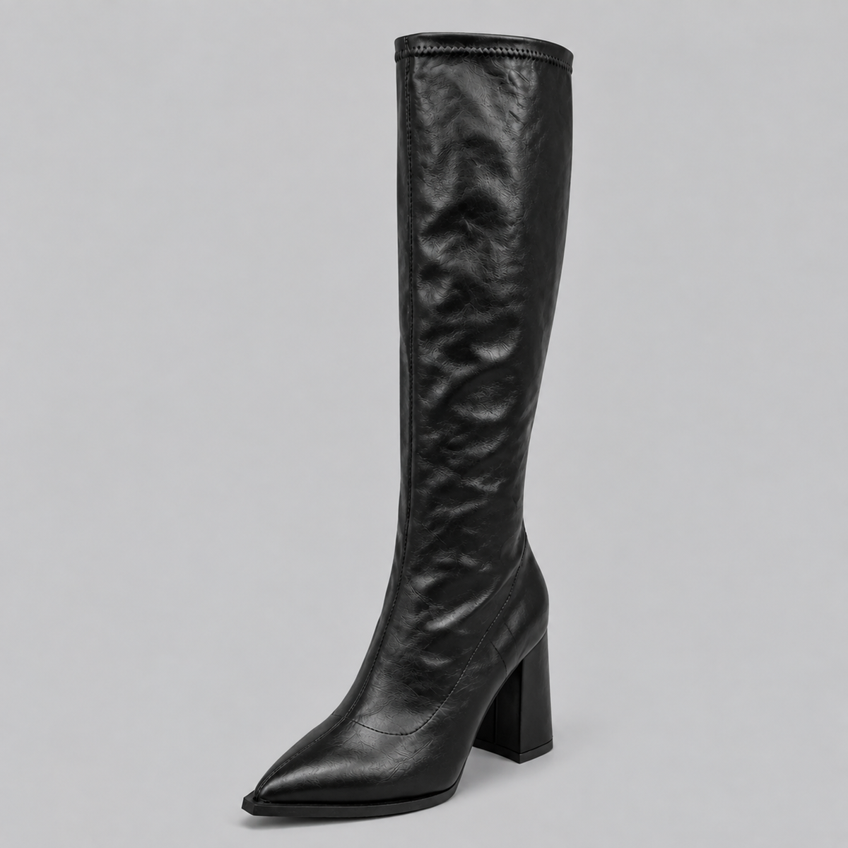 Isabelle | Women's Knee-High Boots | Block Heel · Eltrendio