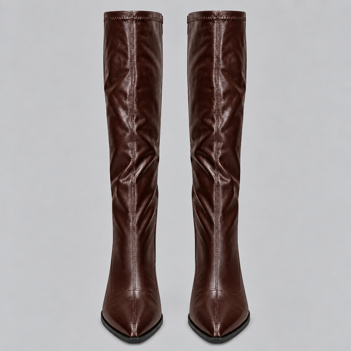 Isabelle | Women's Knee-High Boots | Block Heel · Eltrendio