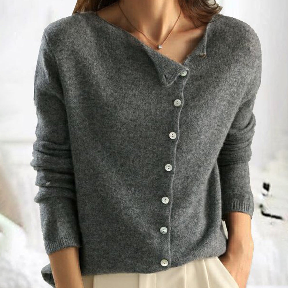 Isla | Women's Button-Up Cardigan | Knitted · Eltrendio