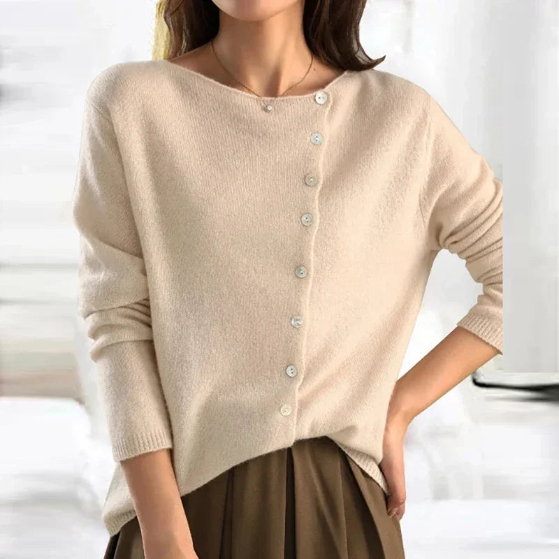 Isla | Women's Button-Up Cardigan | Knitted · Eltrendio