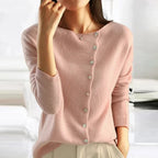 Isla | Women's Button-Up Cardigan | Knitted · Eltrendio