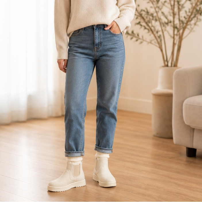 Isla | Women's Chelsea Boots | Elastic Side Panels · Eltrendio