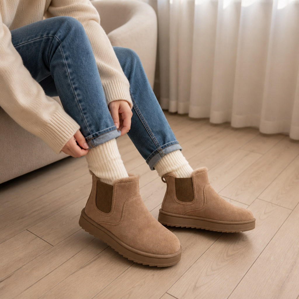 Isla | Women's Chelsea Boots | Elastic Side Panels · Eltrendio