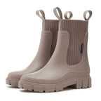 Isla | Women's Chelsea Rain Boots | Chunky Sole · Eltrendio