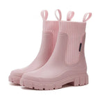 Isla | Women's Chelsea Rain Boots | Chunky Sole · Eltrendio