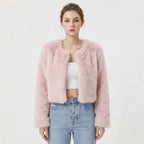 Isla | Women's Cropped Jacket | Open Front · Eltrendio