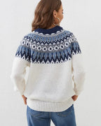 Isla | Women's Fair Isle Jumper | Knitted · Eltrendio