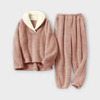 Isla | Women's Fleece Pyjama Set | Plush Warm · Eltrendio