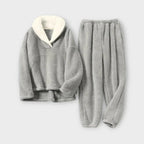 Isla | Women's Fleece Pyjama Set | Plush Warm · Eltrendio