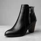 Isla | Women's Heeled Ankle Boots | Side Zip · Eltrendio