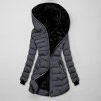 Isla | Women's Hooded Winter Jacket | Fleece-Lined · Eltrendio