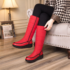 Isla | Women's Knee-High Snow Boots | Fleece-Lined · Eltrendio