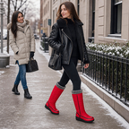 Isla | Women's Knee-High Snow Boots | Fleece-Lined · Eltrendio