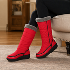 Isla | Women's Knee-High Snow Boots | Fleece-Lined · Eltrendio