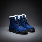 Isla | Women's Lace-Up Ankle Boots | Fur Trim · Eltrendio