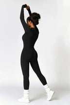 Isla | Women's Long-Sleeve Jumpsuit | Half-Zip · Eltrendio