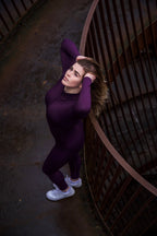 Isla | Women's Long-Sleeve Jumpsuit | Half-Zip · Eltrendio