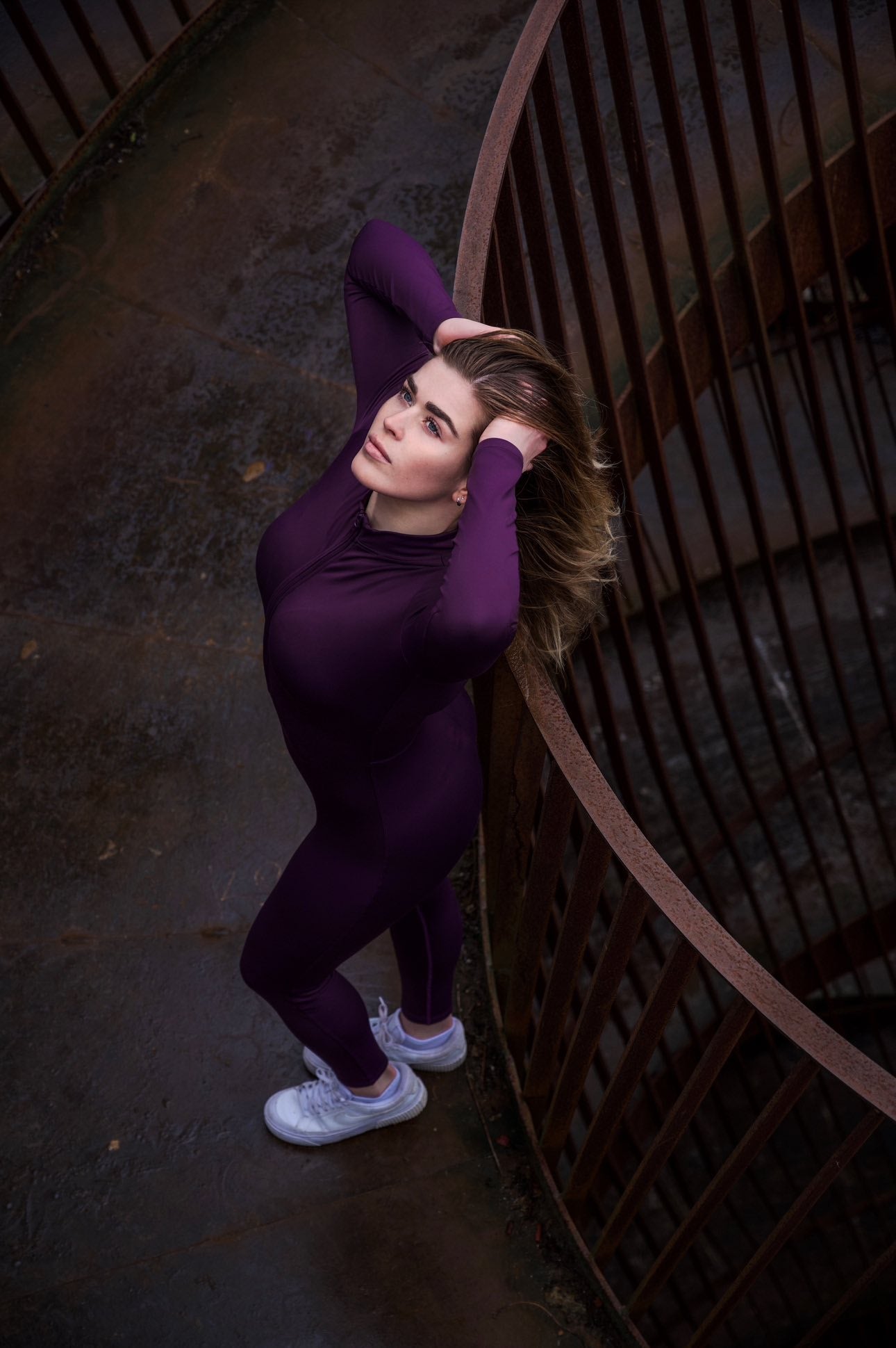 Isla | Women's Long-Sleeve Jumpsuit | Half-Zip · Eltrendio
