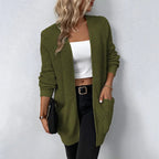 Isla | Women's Longline Cardigan | Open Front · Eltrendio