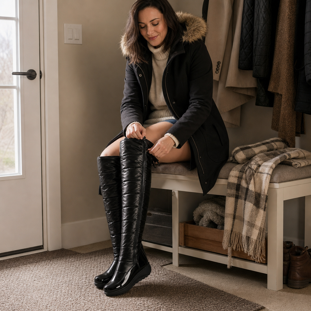 Isla | Women's Over-the-Knee Boots | Side Zip · Eltrendio