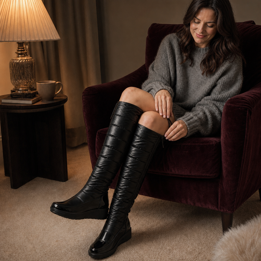 Isla | Women's Over-the-Knee Boots | Side Zip · Eltrendio