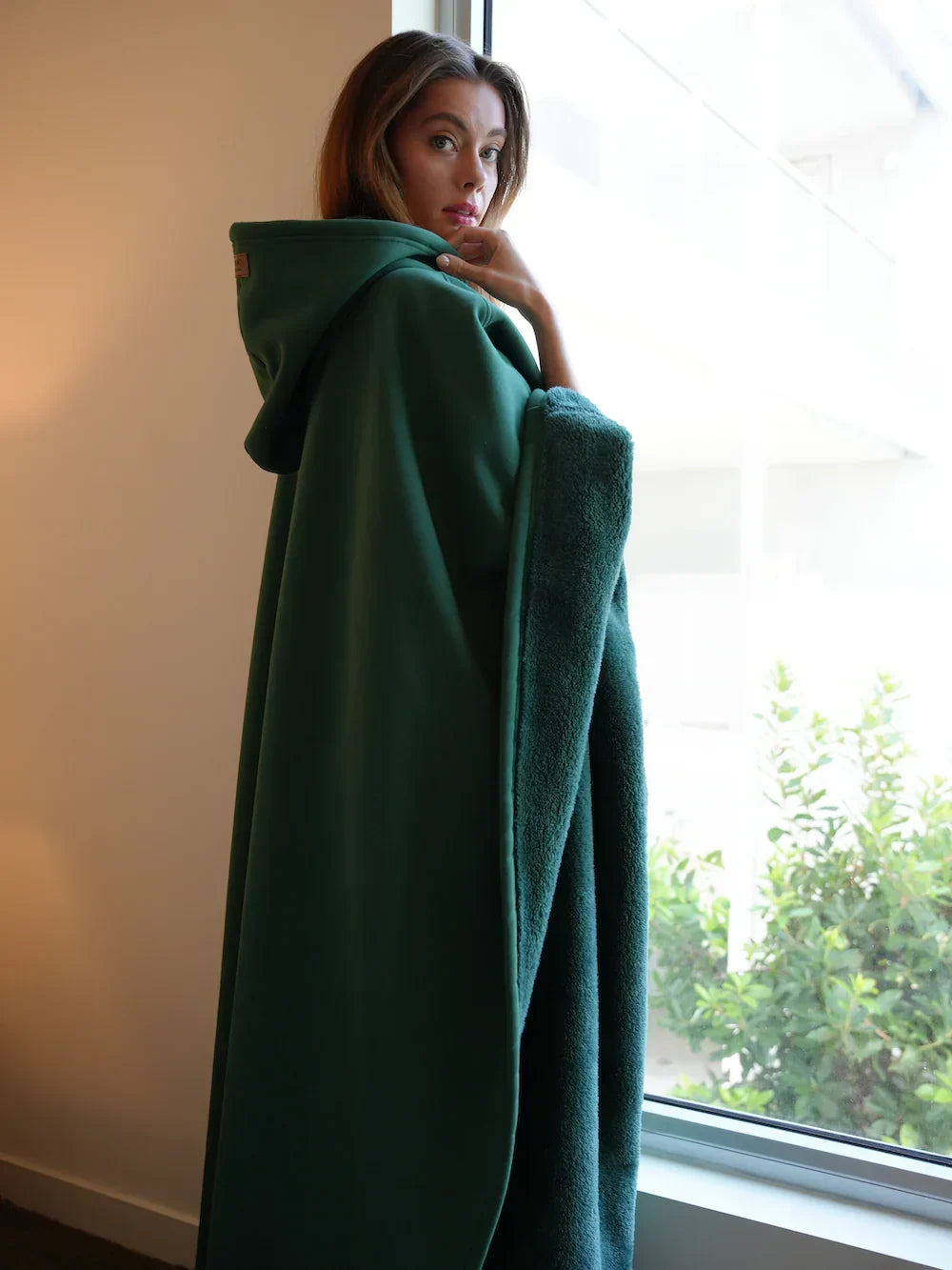 Isla | Women's Oversized Hoodie | Sherpa-Lined · Eltrendio