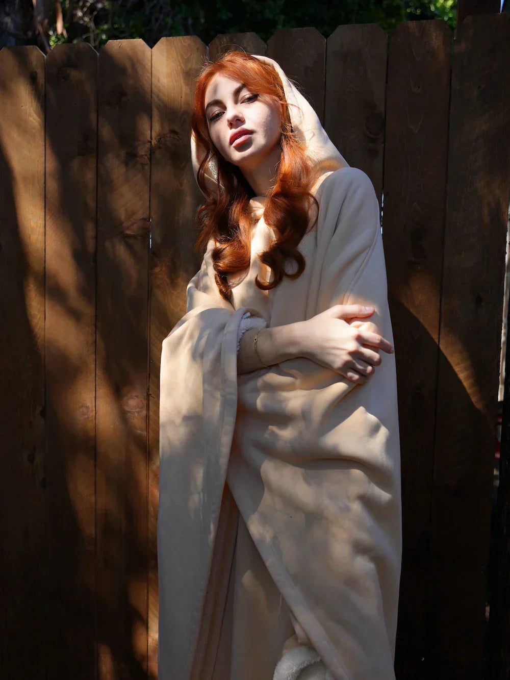 Isla | Women's Oversized Hoodie | Sherpa-Lined · Eltrendio