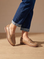 Isla | Women's Penny Loafers | Leather · Eltrendio