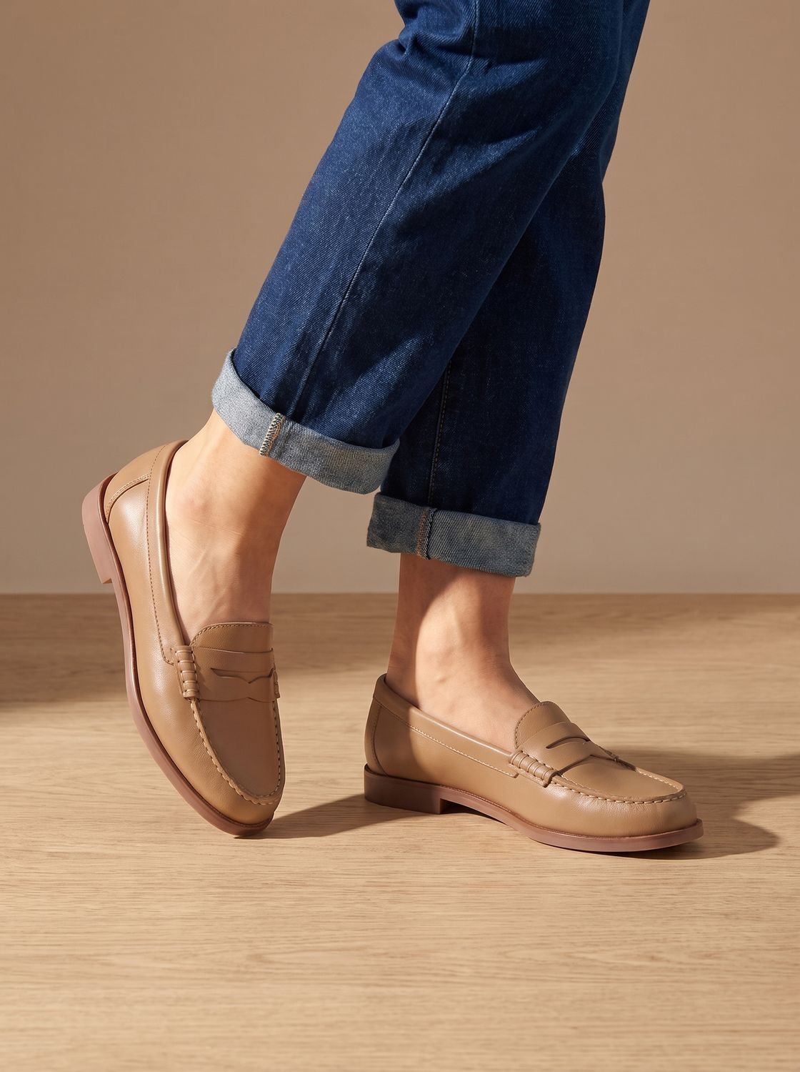 Isla | Women's Penny Loafers | Leather · Eltrendio