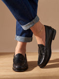 Isla | Women's Penny Loafers | Leather · Eltrendio