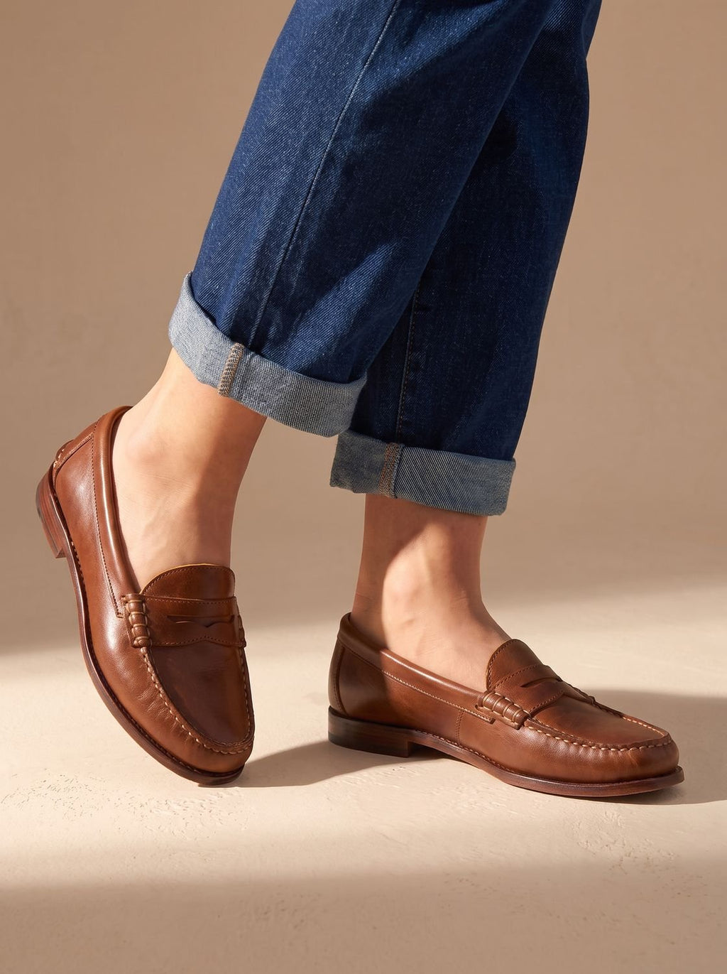 Isla | Women's Penny Loafers | Leather · Eltrendio