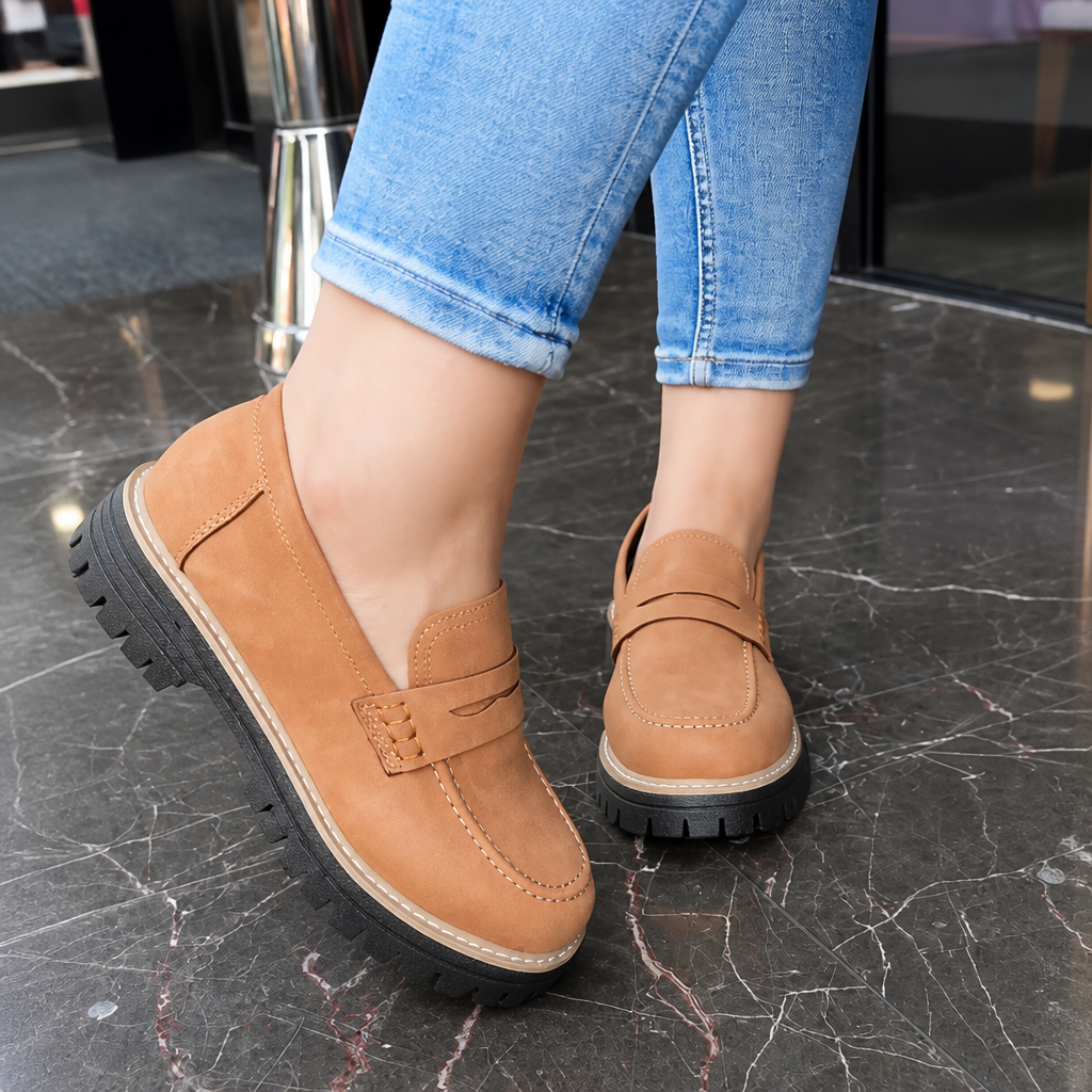 Isla | Women's Platform Loafers | Chunky Sole · Eltrendio