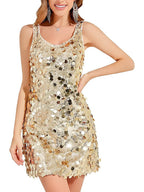 Isla | Women's Sleeveless Mini Dress | V-Neck · Eltrendio