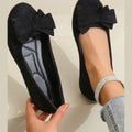 Isla | Women's Slip-On Ballet Flats | Bow Detail · Eltrendio