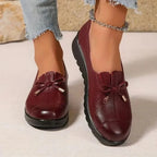 Isla | Women's Slip-On Loafers | Bow Detail · Eltrendio