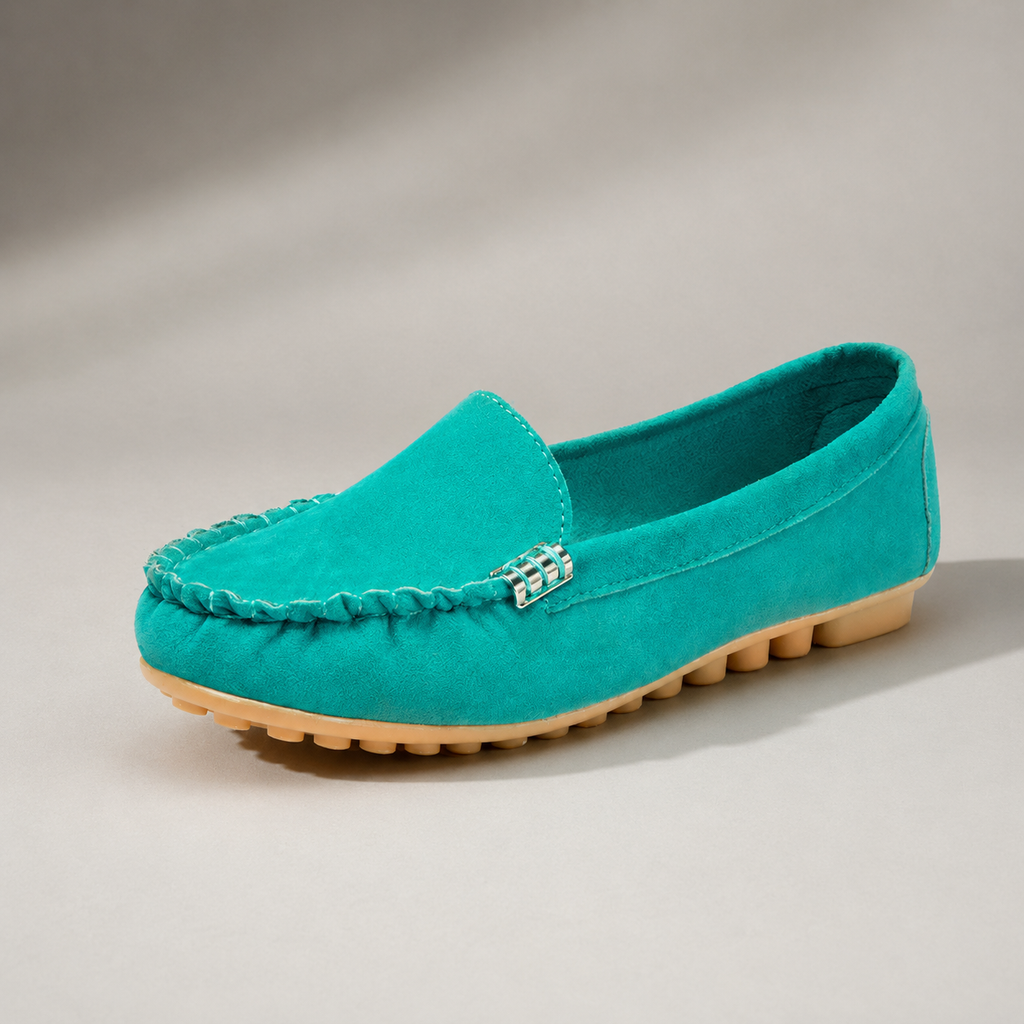 Isla | Women's Slip-On Loafers | Suede · Eltrendio