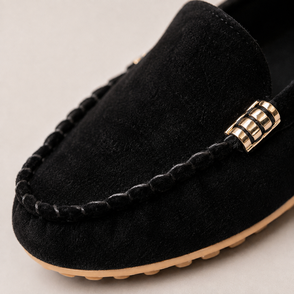 Isla | Women's Slip-On Loafers | Suede · Eltrendio