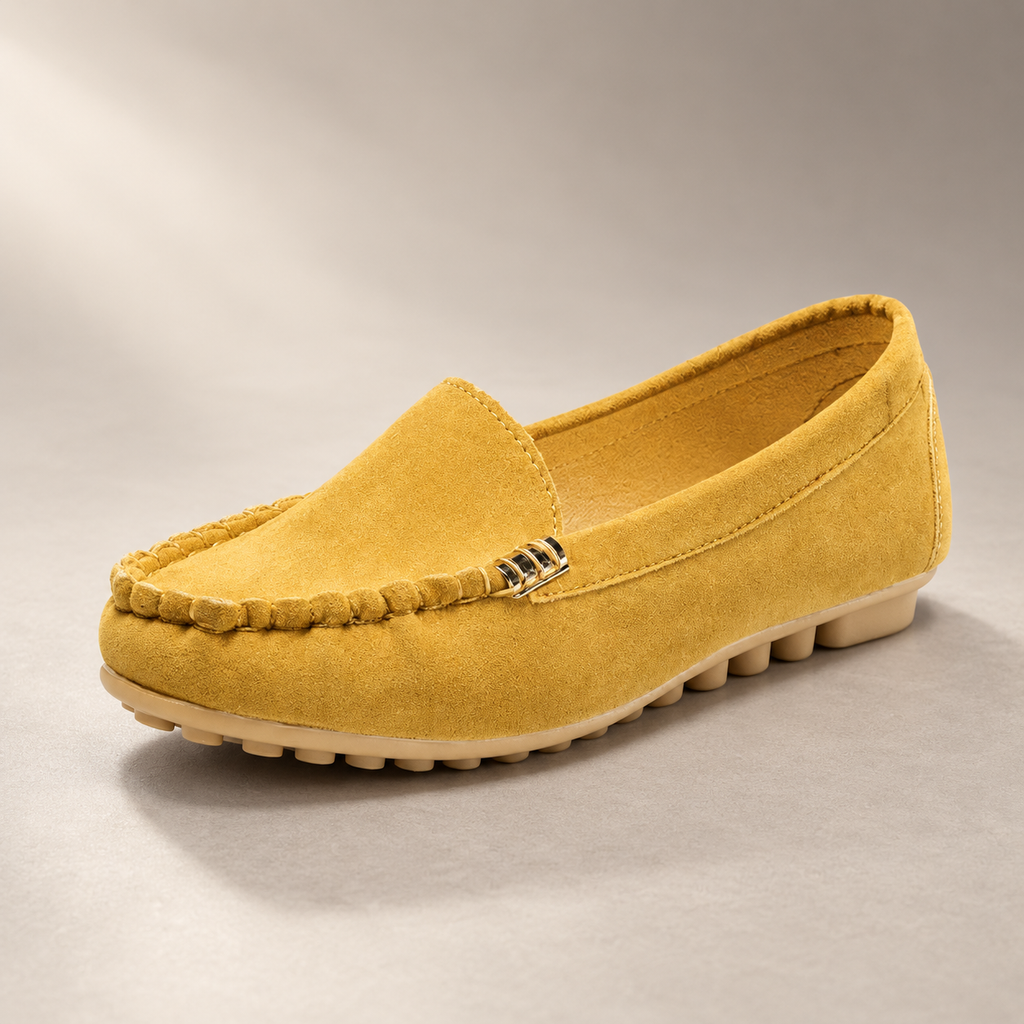 Isla | Women's Slip-On Loafers | Suede · Eltrendio