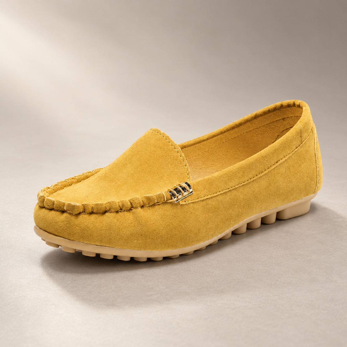 Isla | Women's Slip-On Loafers | Suede · Eltrendio