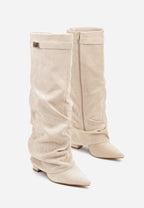 Isla | Women's Slouch Knee-High Boots | Pointed Toe · Eltrendio