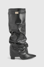 Isla | Women's Slouch Knee-High Boots | Pointed Toe · Eltrendio
